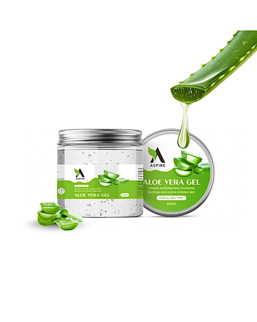 Aloevera Gel For Skin and Hair 200Gm