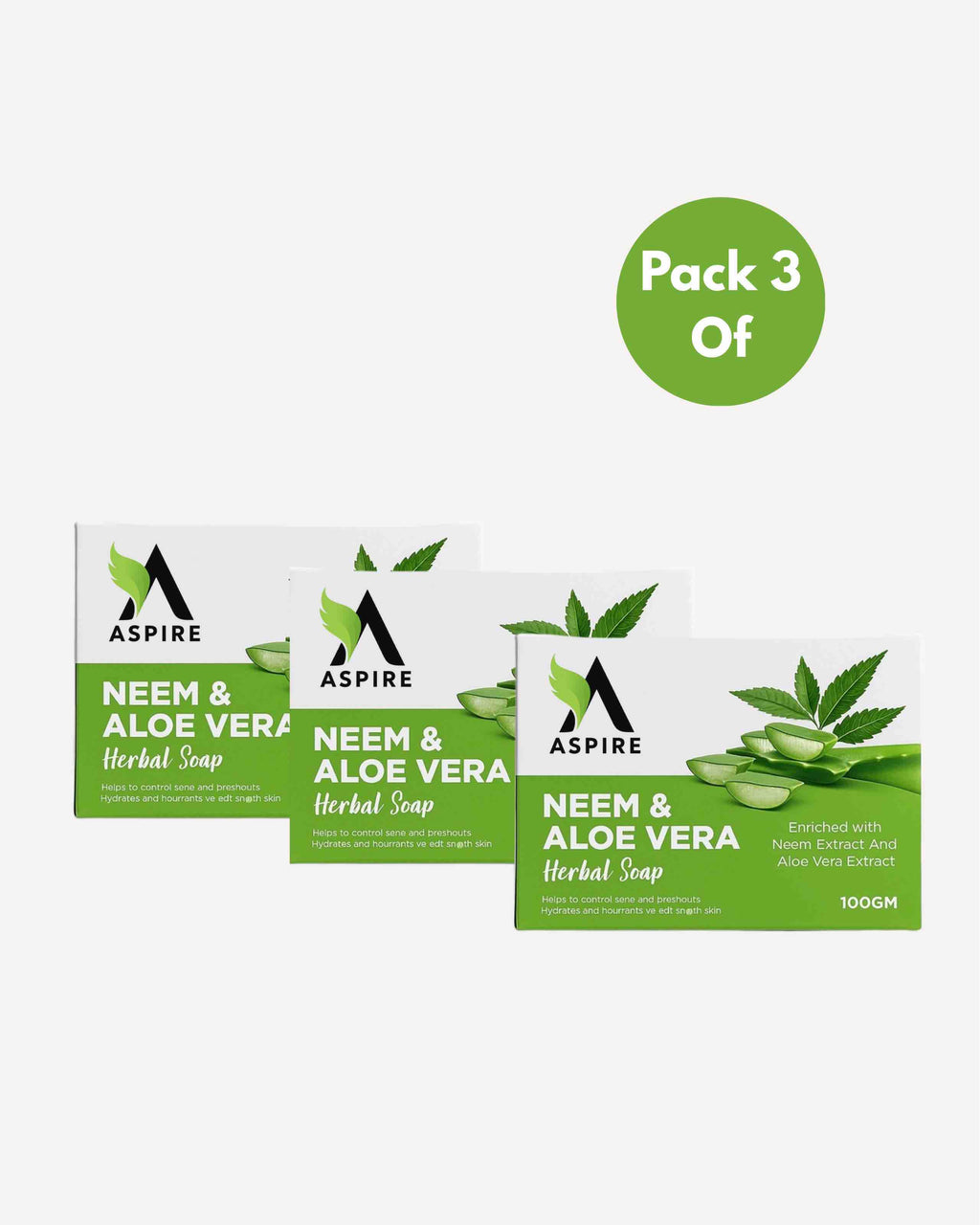 Neem Alovera Soap (Pack of 3)
