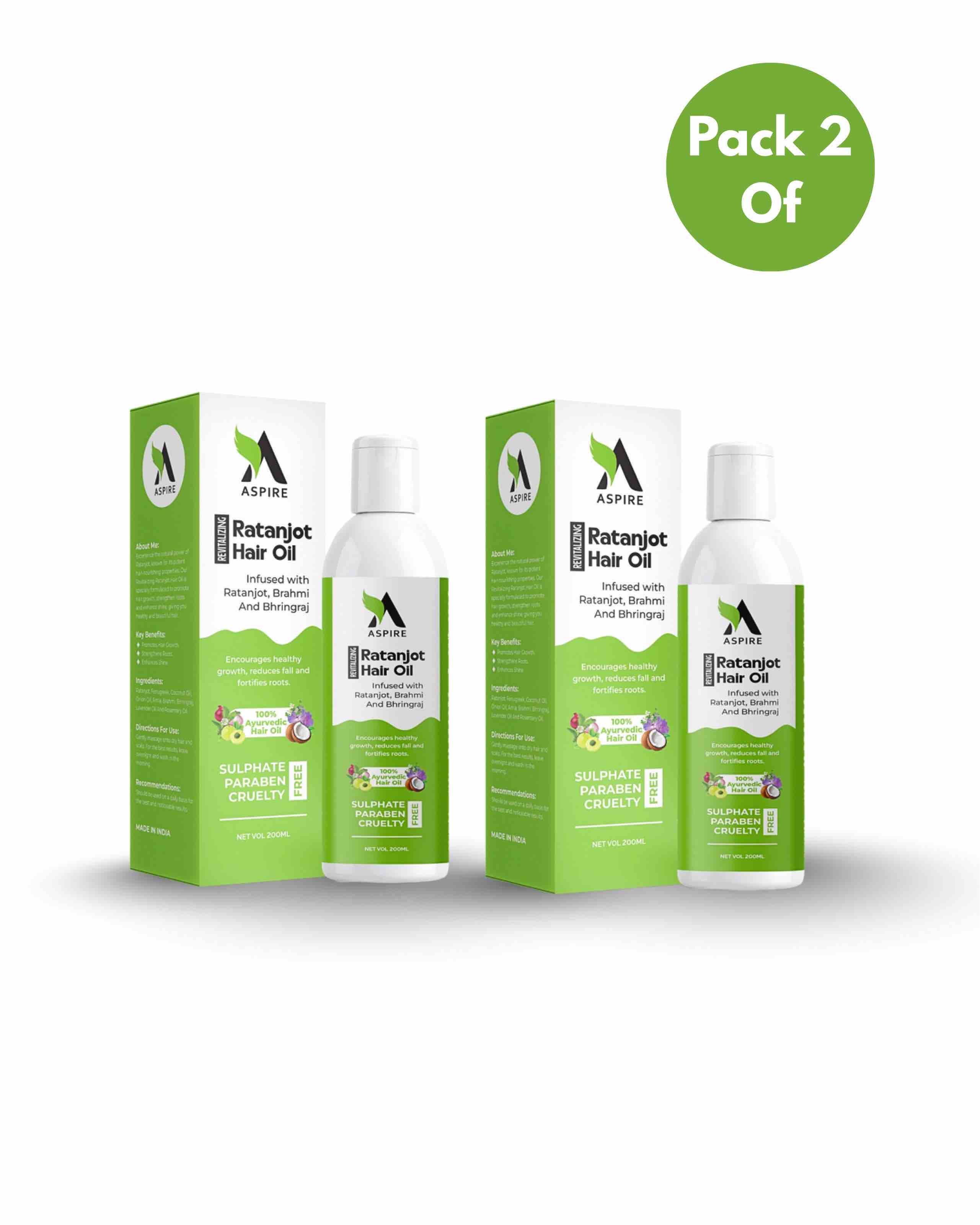 Aspire Wellness Hair Growth Oil (Pack Of 2)